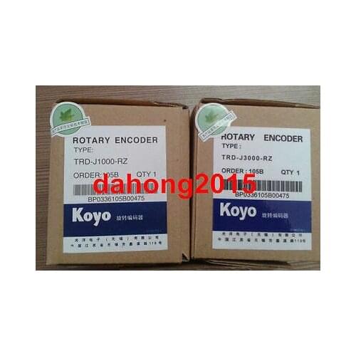 New Koyo Rotary Encoder In Box TRD-J1000-RZ #exp