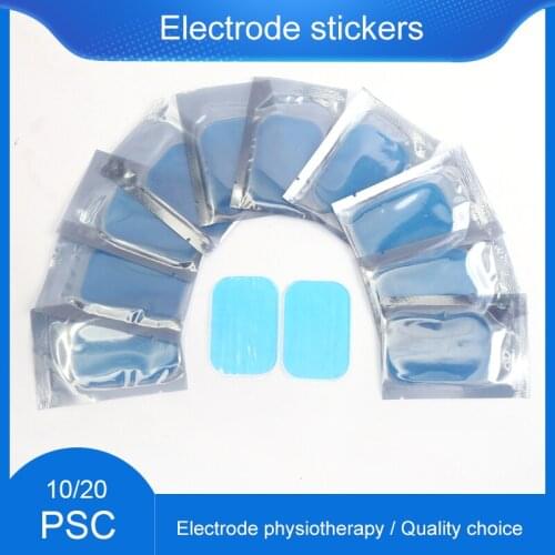 10/20pcs EMS ABS Gel Pads Muscle Stimulator Exerciser Replacement Gel Patch Fitness Accessories Training Massager Relax