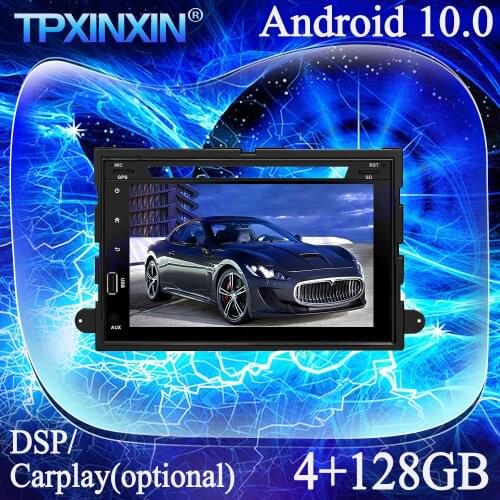 PX6 Carplay Android 10.0 4+128G For Ford Fusion Explorer Multimedia Player Tape Recorder GPS Navigation Auto Radio Head Unit DSP