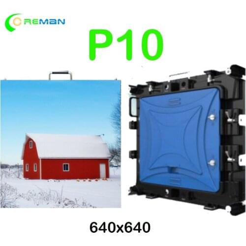 Advertising led screen P10 Led Display Screen Video Wall Stage Concert Advertising Rental cabinet 640X640mm P5 P6 P8