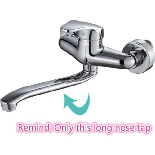 Shower Faucet For Bathroom Long Nose Outlet Kitchen Faucets Accessories Stainless Steel 360 Rotate Bath Accessory ORR