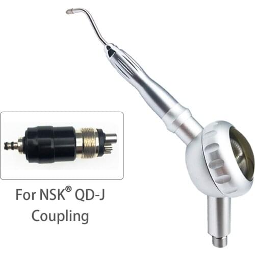 Dental Handpiece Air Flow Polisher Rotate Polishing Prophy Air Jet fit NSK QDJ Coupling type Oral Sandblasting Teeth Whitening