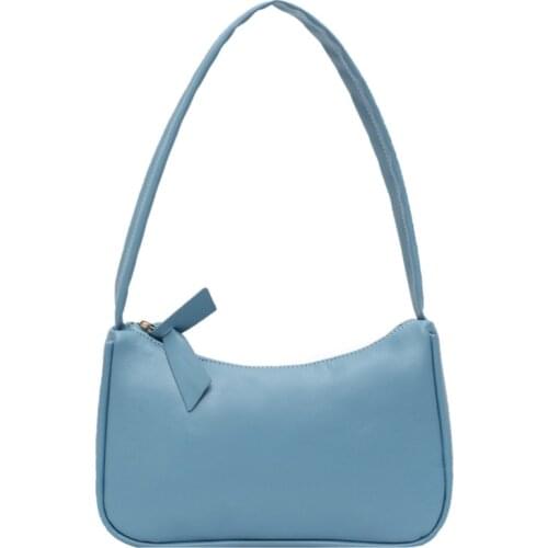 Women Handbag Underarm Bag Retro Solid Color Ladies Baguette Handbags Fashion Design Girls Small Shoulder Bags Luxury Bags