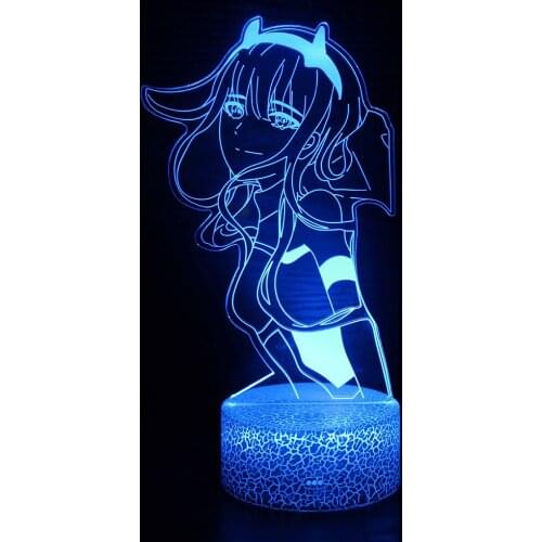 Anime Figures Led Lights for Room Fancy Lighting Bedroom LED Light USB Night Plug in Childrens Lamp Decoration Ornaments Desk