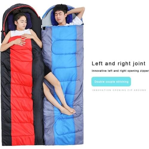 Ultra-light cotton sleeping bag desert camel adult outdoor camping sleeping bag envelope type splicing tent sleeping bag