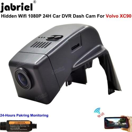 Hidden WIFI Dash Cam Car Dvr Camera HD 1080P 24H Driving Recorder EDR for Volvo XC90 2014 2015 2016 2017 2018 2019 2020 2021