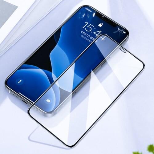 Full Cover Glass For iPhone 12 Pro 12 mini 11 XS Max X XR 8 7 6 6S Plus Screen Protector Tempered Glass Film Case