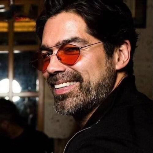 2020 New Women Ladies Small Frame Brand New Designer Vintage Polygon Marine lens Hip hop sunglasses Small Rectangle Sunglasses