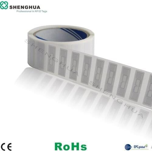 10pcs/pack UHF Passive Smart RFID Small Label PET Waterproof High Temperature Resistance RFID Sticker Printable For Tracking