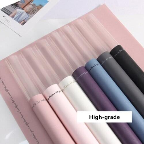 40pcs 31*51cm Goddess flower bag Wrapping Paper DIY Decor Crafts Flower Making Birthday Gift OPP Plastic Bouquet Wrapping Paper