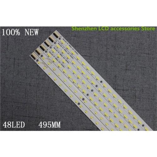 5Pieces/lot V390HK1-LS5-TREM4 /V390HK1-LS5-TREM1 LED Strip for LE39A700K TH-L39EM5C TV 48LED 495MM 100%NEW