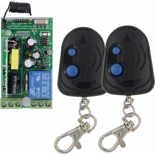 AK-RK01S-220-E AC 85V 110V 220V 230V Wireless Remote Control lighting switch 1Channal 10A Relay Switch Receiver Transmitter