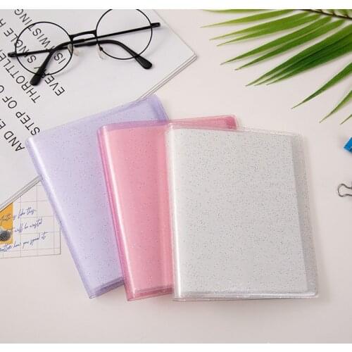 64 Pockets 3 Inch Quicksand Photo Album Mini Instant Picture Case Storage Organizer for Mini 11/9/8/8+ D23 20 Dropshipping