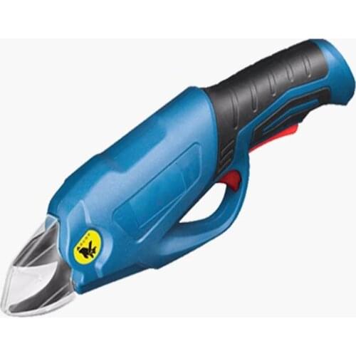 4V Cordless Rechargeable Power Pruner with Blade Cover, 14mm Capacity, Electric Pruning Shears, Fruit Tree Shears Trimming