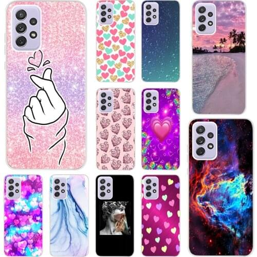 Case For Samsung A72 Case For Samsung Galaxy A72 A 72 4G 5G Fashion Silicone Phone Back Cover For Samsung A72 5G Case Bumper
