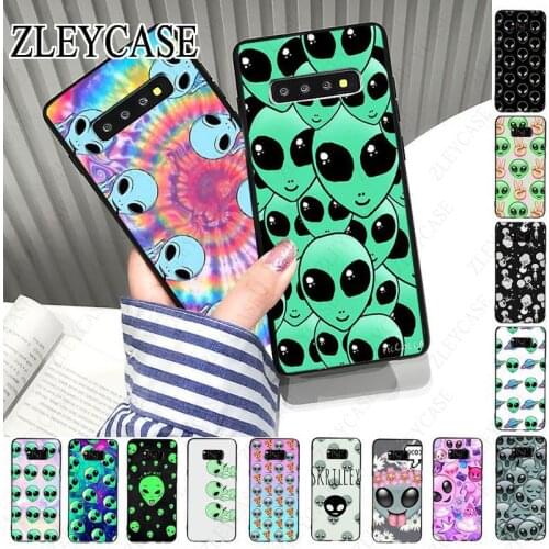 Alien Believe UFO ET Phone Case For samsung galaxy s10plus s10e s10lite s9 s8plus s20plus s7 s6edge s20ultra case Cover