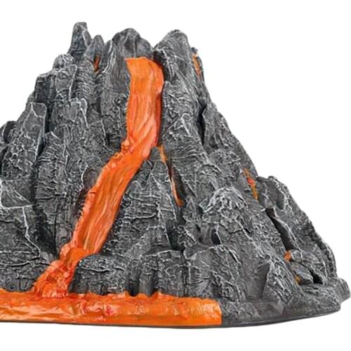 Volcanic Eruption Model Toy, Volcano Model Cognition Scene and Master Principles of Volcano, Puzzle Toy Game for Child Boy