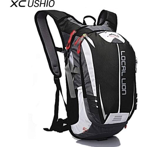 LOCAL LION Outdoor Sport Backpack 18L Breathable Waterproof Bicycle Bag Hiking Climbing Hydration Carrier for Cycling Running