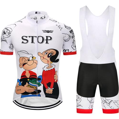 Crossrider 2021 Mens Cartoon Cycling Jersey MTB Shirt bicycle Clothing Short Set Ropa Ciclismo Bike Wear Clothes Maillot Culotte