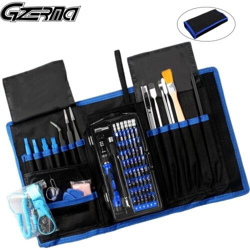 81 in 1 Professional Precision Screwdriver Set Magnetic Driver Kit Portable Bag for Laptop iPhone PC Cell Phone Repair Tools Kit