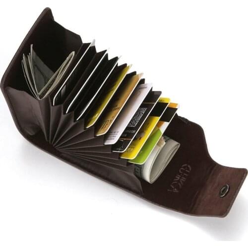 2021 new fashion new product multi-card organ card holder mens European and American card holder coin purse card holder purse