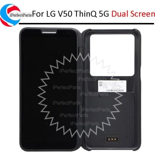 Original For LG V50 LCD Display Touch Screen Digitizer Assembly Secondary Screen For LG V50 ThinQ 5G Dual Screen LCD Replacement