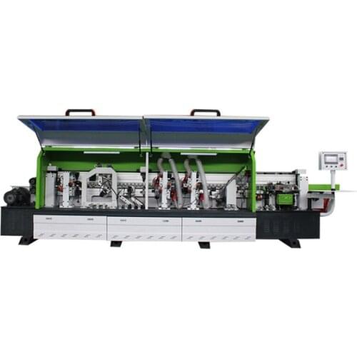 Woodworking pvc full automatic edge banding machine corner rounding edge bander