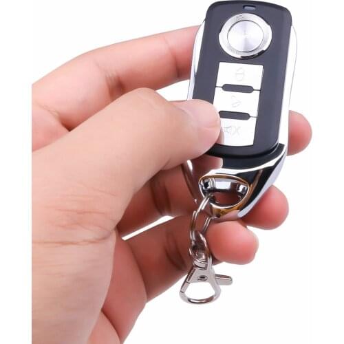 433MHZ Remote Control Key Ring Auto Pair Copy Remote Garage Door Opener Remote Controller Duplicator Garage Gate Door