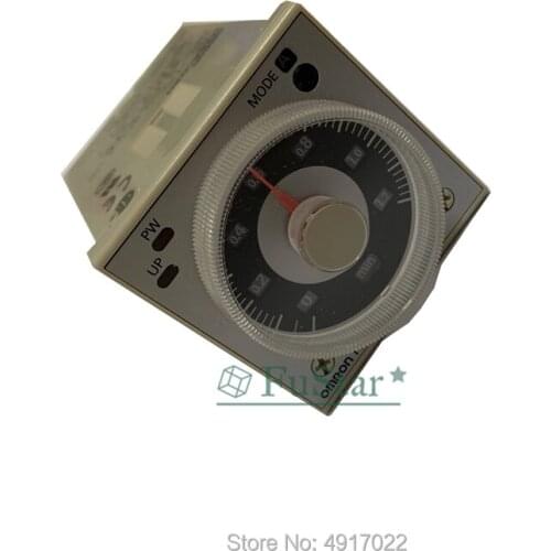 1PCS H3BA-N8H time relay 1.2s to 300h 50/60Hz 8PIN 2NO 2NC 24VDC