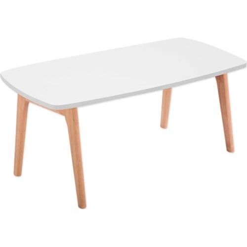 Legs Foldable Coffee Table For Living Room Furniture 2 Colors Rectangle Small Wood Side Center Sofa Wooden Folding Table Design