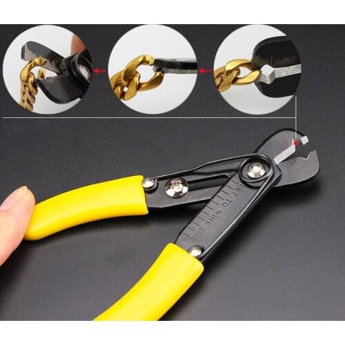 Bag Chain Extension Clamping Chain Pliers Maintenance Cutting Joint Remover Removal Tool Clamp Installation DIY Repair Tool