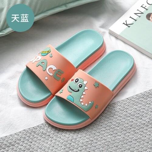 Slipper women tide brand ins non-slip home cartoon girl heart slippers parents mens shoes men slippers home slipers for women