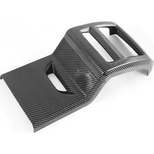 Tonlinker Interior Car Armrest Outlet Cover case for Volkswagen Golf 7 MK 7 Car Styling 1 PCS Stainless steel Cover sticker