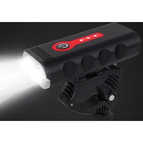 Bicycle Light Front Set L2 2400 Lumen Bike Flashlight USB Rechargeable Waterproof Cycling Lamp MTB Headlight Bicycle Accessories