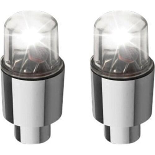 1 Pair Bike Light Bike Led Tire Valves Stem Caps Neon Light Car Bike Flashlight Bicycle Lamp Rücklicht Fahrrad