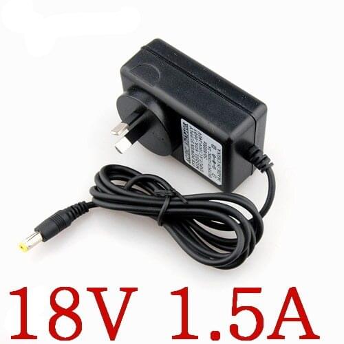 1PCS high quality 18V 1.5A AC Adapter DC 18V 1.5A 1500mA Power Supply for BCA-144 Ryobi 14.4V Drill Charger AU plug