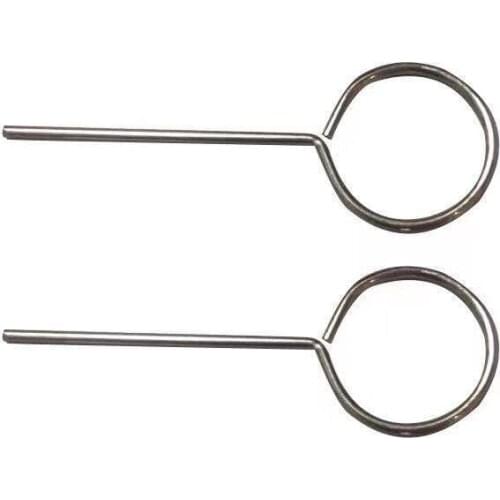 30PCS Universal Thickened Sim Card Pin Ejecting Removal Needle Opener Ejector For Iphone Samsung Mobile Phone Card Pin