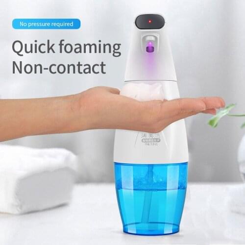 330ML Intelligent Automatic Sensor Soap Foam Dispenser for Kitchen Hand Free Auto Touchless Hand Washer Liquid Soap Dispenser
