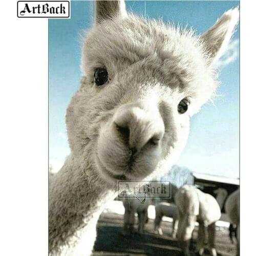 Diamond painting sheep full square animal cross stitch 5d diy diamond embroidery crafts diamond art sticker