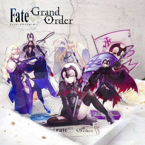 Anime Fate/Grand Order FGO Jeanne d'Arc Acrylic Stand Figure Desktop Decoration Collection Model Toy Doll Gifts