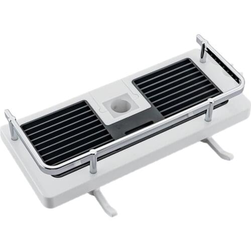 Shower Storage Holder Rack Organizer Bathroom Shelf Shampoo Tray Stand No Drilling Floating Shelf For Wall Household Item