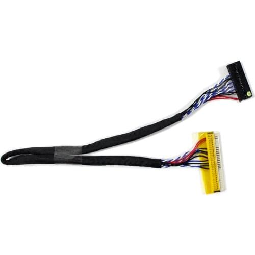 LVDS CABLE FIX-30P 1ch 6bit for 14.1" 15.4" 15.6" LCD Screen