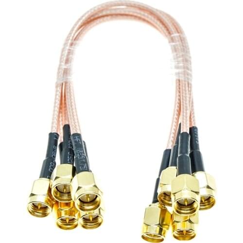 5Pcs WIFI extension RG316 cable SMA male to SMA male connector pigtail Coaxial jumper