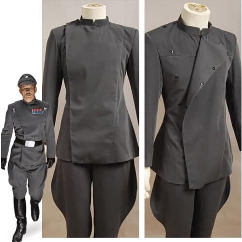 Star Cosplay Wars Imperial Officer Ysanne Thrawn Cosplay Costume Uniform Outfit For Adult Men Halloween Carnival Costumes