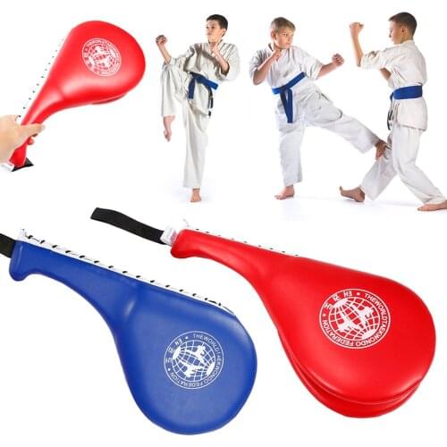 Taekwondo Kick Boxing Bag Children Training Pad Foot Target Karate MMA Kickboxing Gym Training Equipment