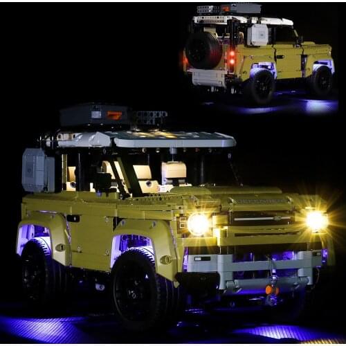 BrickBling Led Light Kit For 42110 High-tech Car Collectible Building ( NOT Include Building Bricks )