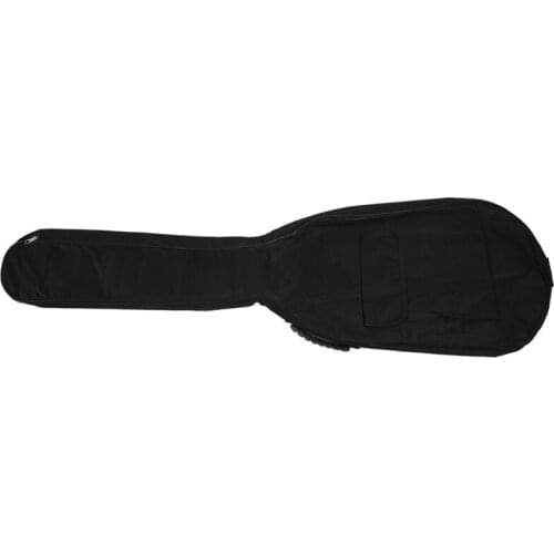 New Black Waterproof Double Straps Bass Backpack Gig Bag Case for Electric Bass Guitar 5Mm Thickness Sponge Padded