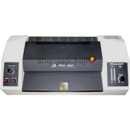 Speed-adjusting Laminator Four roller Laminator slice heating photo laminating machine paper sealing machine 220v 620w 1pc