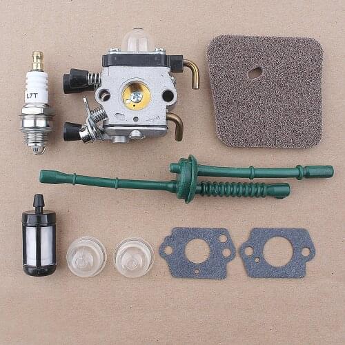 Carburetor Air Fuel Filter Line Kit For Stihl FS75 FS80 FS85 FC75 FC85 HL75 HT70 HT75 SP85 Trimmer 4140 120 0619, 4137-124-2800
