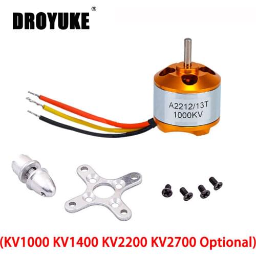 New West Brushless Motor XXD Motor A2212KV1000/KV1400/KV2200/KV2700 Brushless Motor